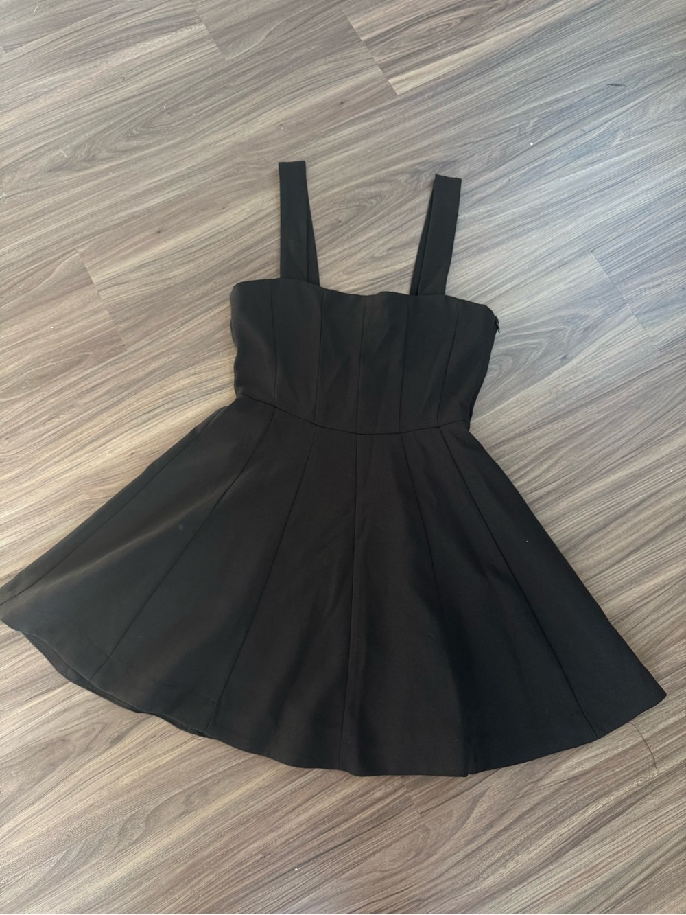 Zara Black Skater Dress